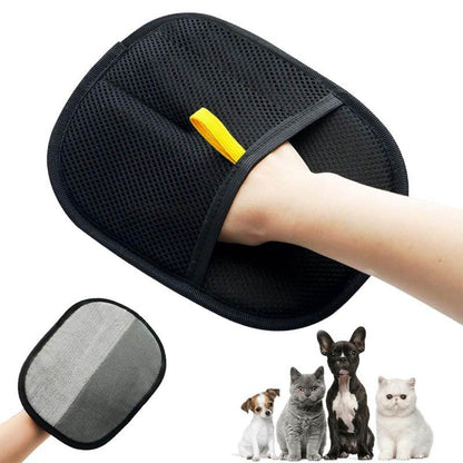 🔥2026 Hot Sale 40% OFF⚡ 50K+ SOLD! 🎁Reusable Electrostatic Pet Hair Removal Glove - Works on Clothes, Couch, Car & All Fabric Surfaces