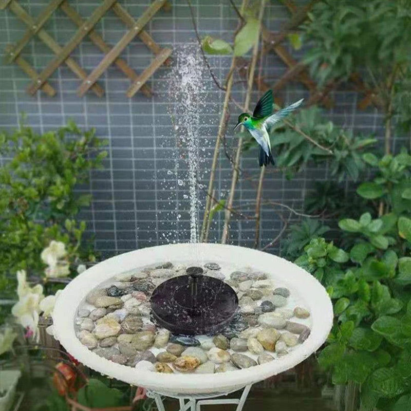 🥳2026 HOT SALE🥳Solar Powered Bird Bath Fountain - Floating Water Pump for Garden, Pond & Patio