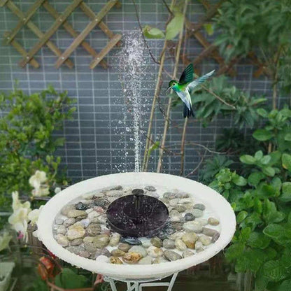 🥳2026 HOT SALE🥳Solar Powered Bird Bath Fountain - Floating Water Pump for Garden, Pond & Patio