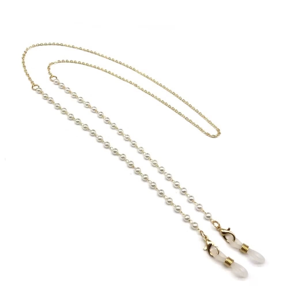 Cadena de perlas de lujo – Elegante accesorio para gafas