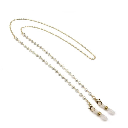 Cadena de perlas de lujo – Elegante accesorio para gafas