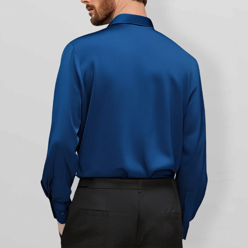 🔥2025 Hot Sale🔥Men's Wrinkle-Free Button-Down Shirt