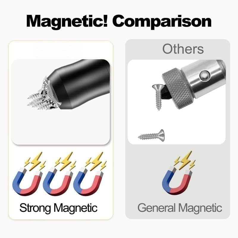 ⏳Time-Limited Special⏰MagDock Magnetic Drill Bit Ring For Quick Screw Pickup