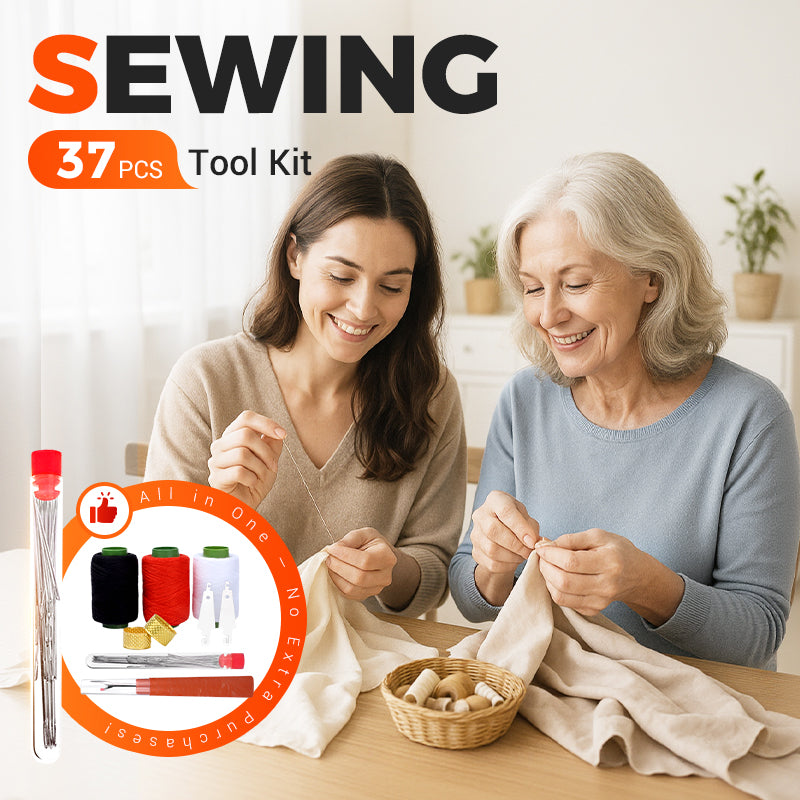 🏆Last Day Special Price ￡6.99!!⚡50K+ SOLD💕37PCS Sewing Tool Set