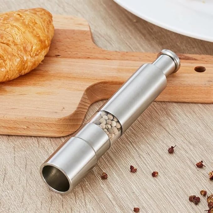 ⚡【Professional Grade】 Salt, Pepper & Spice Grinder⚡| Refillable Glass Chambers (Buy 2 Get 1 FREE)