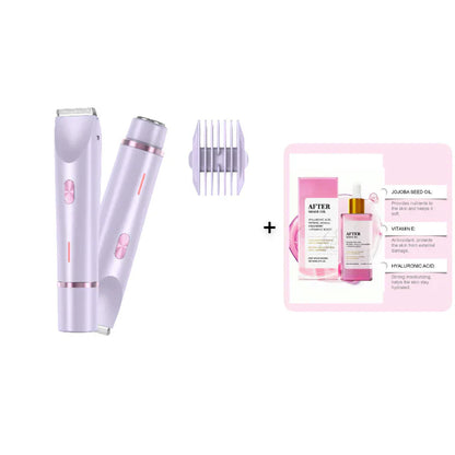 🥳LAST DAY PROMOTION - 50%OFF🥳💞Electric Bikini Trimmer for Women, Rechargeable 2 in 1 Body & Facial Hair Removal