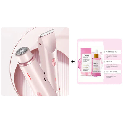 🥳LAST DAY PROMOTION - 50%OFF🥳💞Electric Bikini Trimmer for Women, Rechargeable 2 in 1 Body & Facial Hair Removal