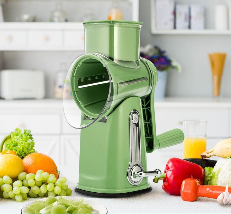 💥Kitchen Ally 5-in-1 Food Chopper👨‍🍳Safe Lock Design, Easy-Clean Removable Blades & Anti-Jam Pulse Mode