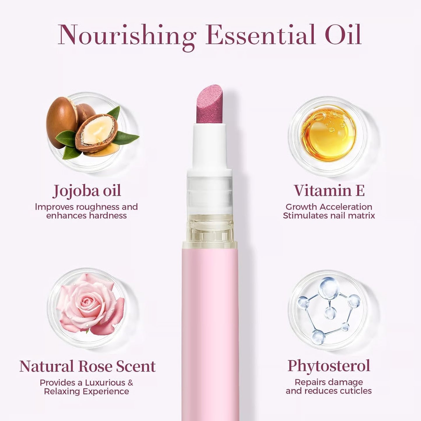 🔥Buy 1 Get 1 Free🖊️Cuticle Oil Nail Pusher Pen