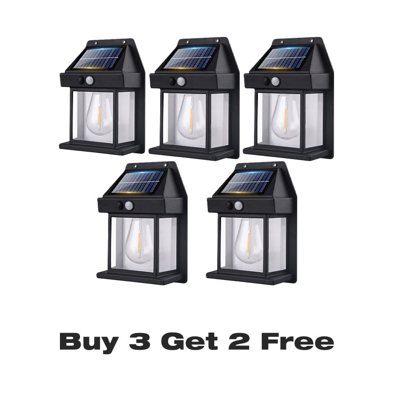 💡SOLAR WALL LIGHT - Motion Sensor & Weatherproof