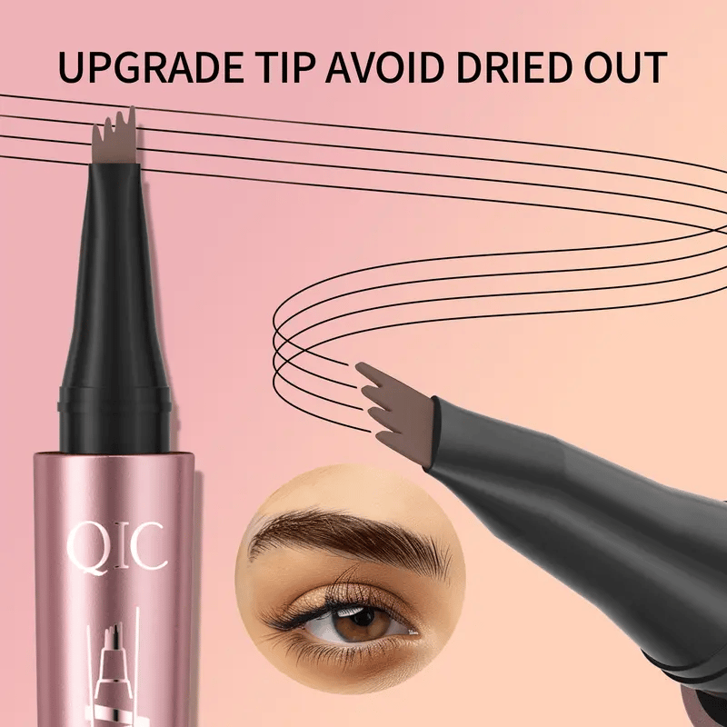 🥳BUY 1 GET 1 FREE 💞50K+ SOLD!💥✨3D Natural-Looking Eyebrow Pencil– 4-prong tip creates natural hair-like strokes. Waterproof, smudge-proof & lasts 24h