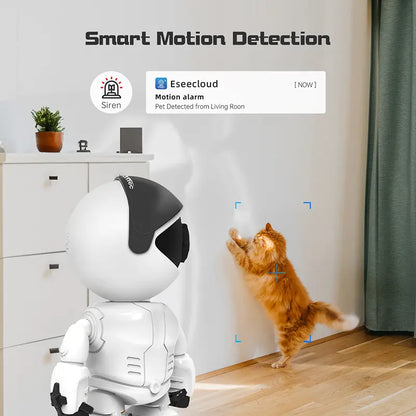 👍🤖3MP 5G&2.4G WiFi Camera with Motion Detection and Auto Home Security Indoor PTZ