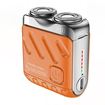 🔥2025 New Design 50% Off🔥Mini Electric Rotary Dual Ring Pocket Shaver