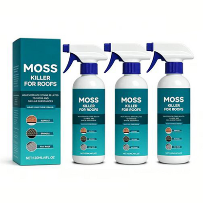 🔥Last Day Promotion - ONLY £9.99!!⚡50K+ SOLD!🏠Multi-Surface Roof Moss & Algae Cleaner Spray