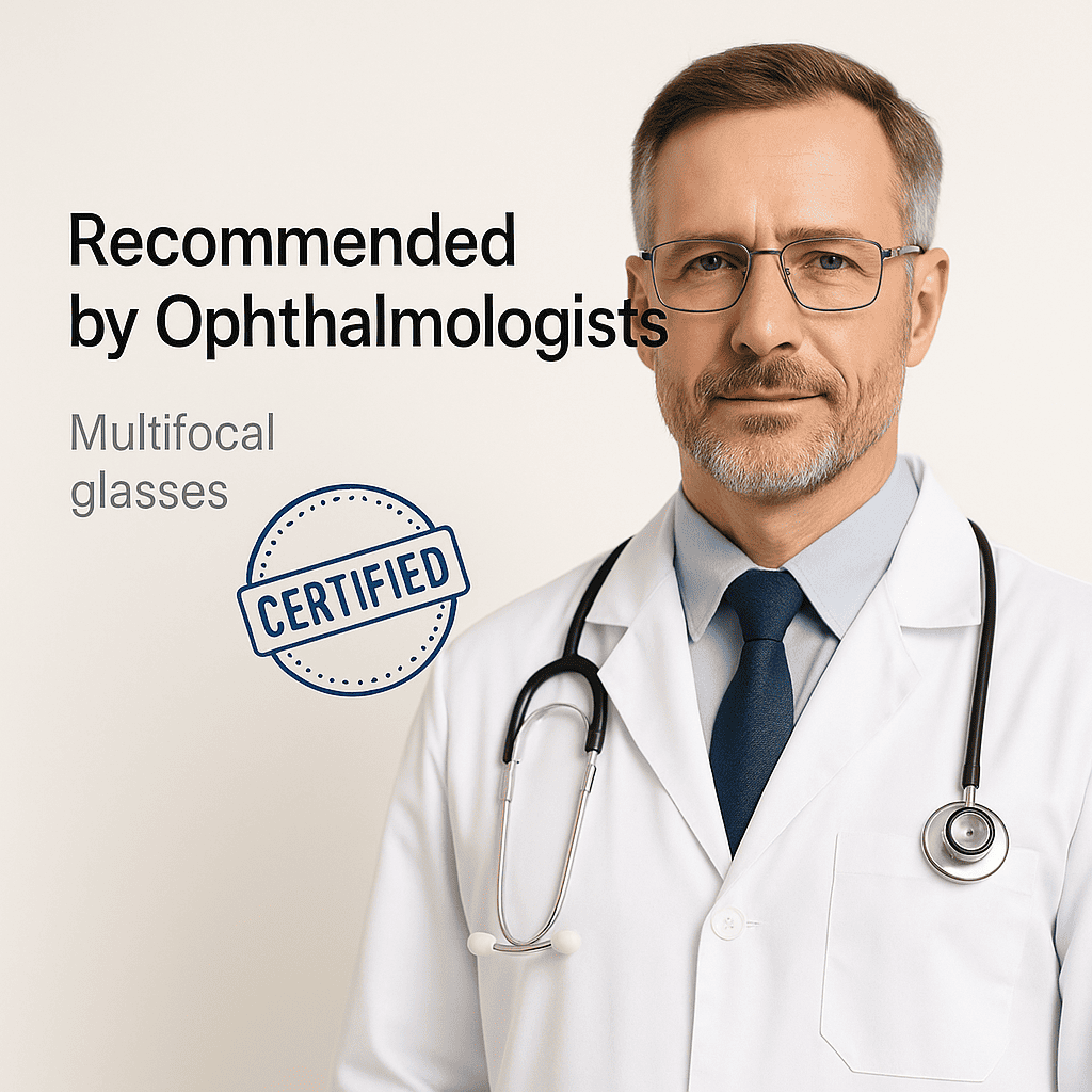 Lunettes OptiShift Pro à Focalisation Progressive