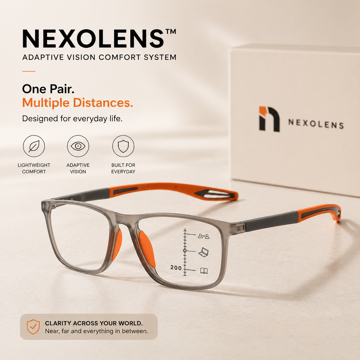 Nexolens - Sistema de confort visual adaptativo + Regalo