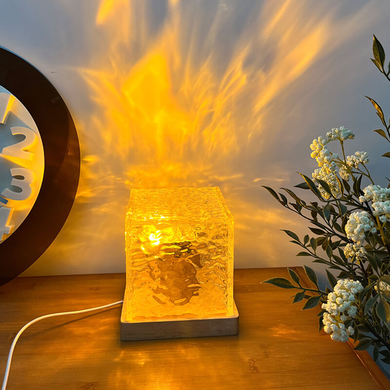 Rotating Wave Projector – Dynamic Ocean Effect, 16 Color Changing & Soothing Baby Sleep Aid 🌙✨