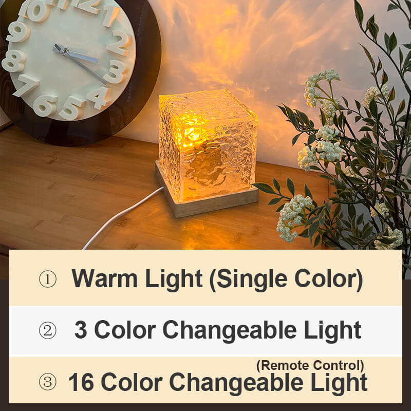 Rotating Wave Projector – Dynamic Ocean Effect, 16 Color Changing & Soothing Baby Sleep Aid 🌙✨