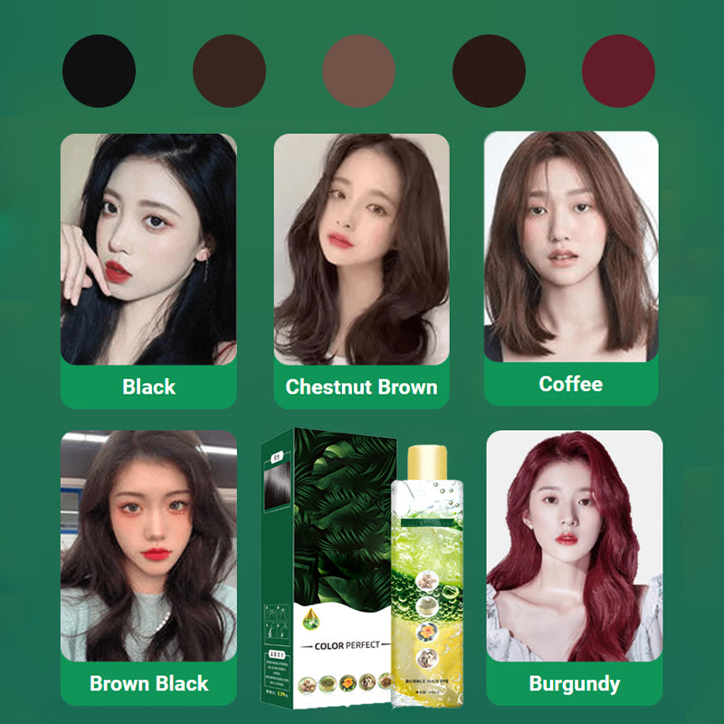 🍀Plant Extract Bubble Hair Dye
