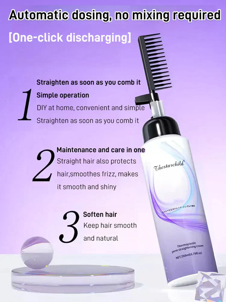 🔥2026 HOT SALE💞50K+ SOLD!⚡Protein Correction Hair Straightening Cream（50% OFF）