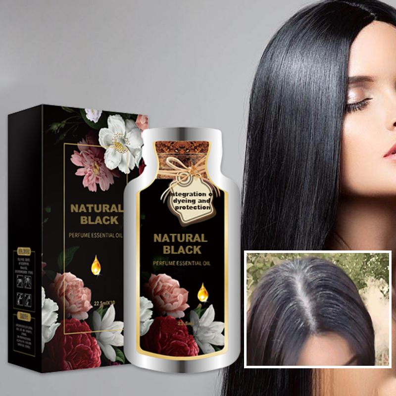 Essential Oil Bubble Hair Dye