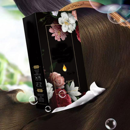 Essential Oil Bubble Hair Dye