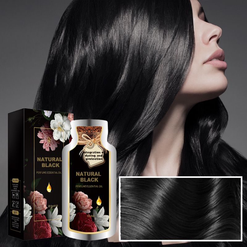Essential Oil Bubble Hair Dye