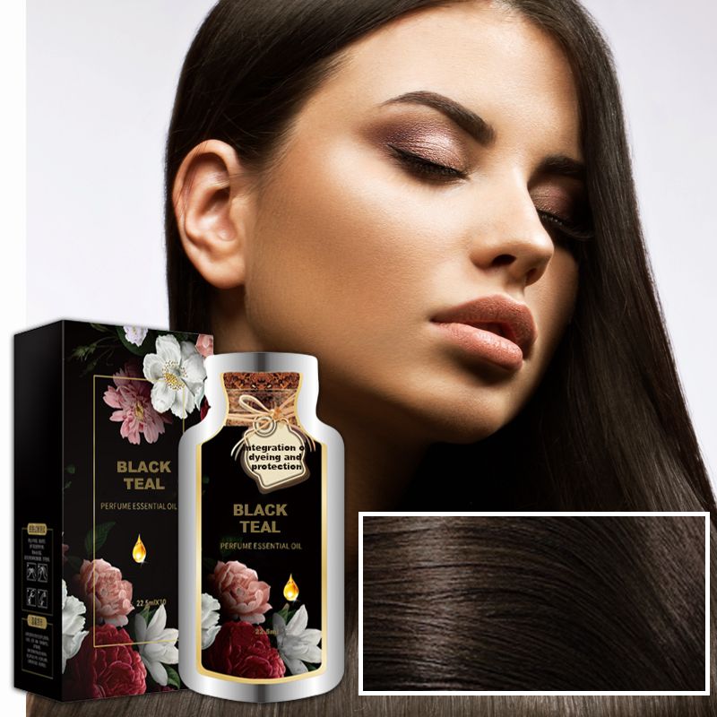 Essential Oil Bubble Hair Dye