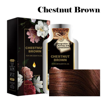 Essential Oil Bubble Hair Dye