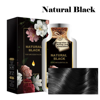 Essential Oil Bubble Hair Dye