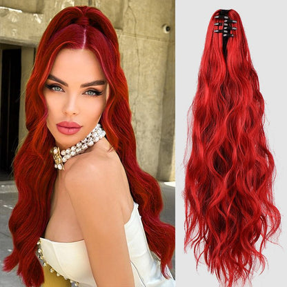 🔥Hot Sale🔥Curly Wig High Ponytail With Claw Clip（50% OFF ）