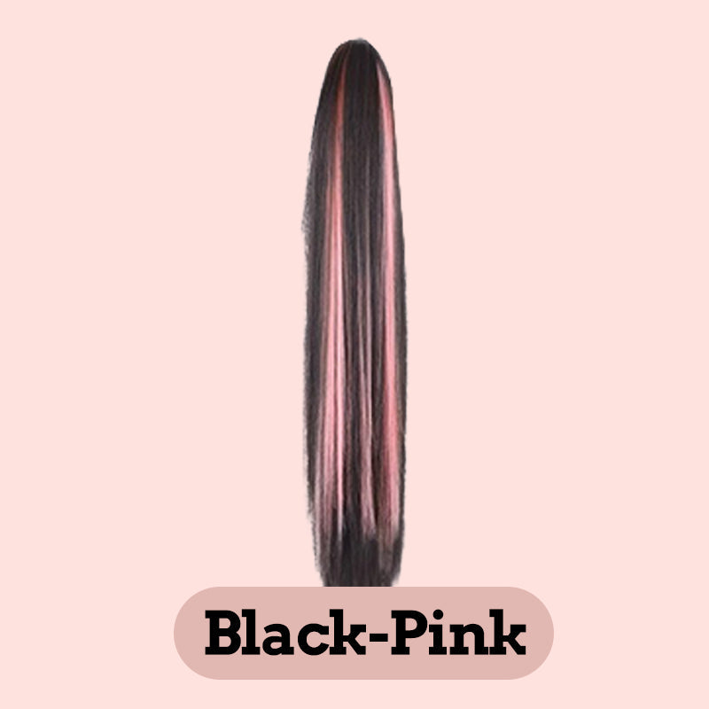 Claw Clip Highlight Ponytails Hairpieces