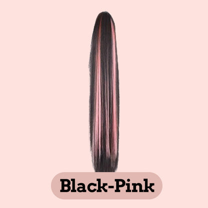 Claw Clip Highlight Ponytails Hairpieces