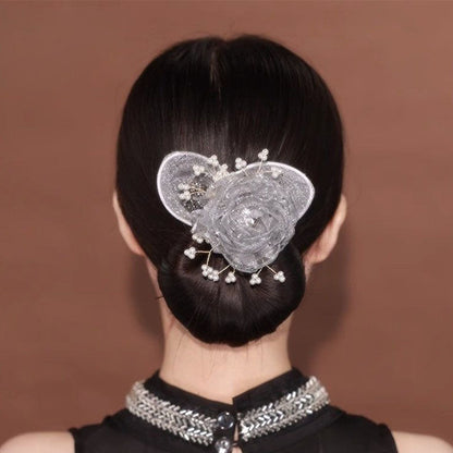 Flower Hair Bun Maker for Women