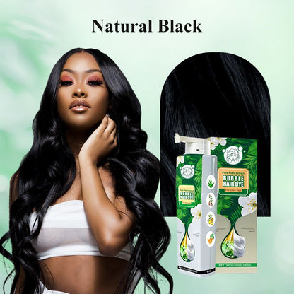 🌱 Pure Plant Extract Bubble Hair Dye Shampoo - 98% Natural Ingredients, Perfect for Sensitive Scalp & First-Timers!