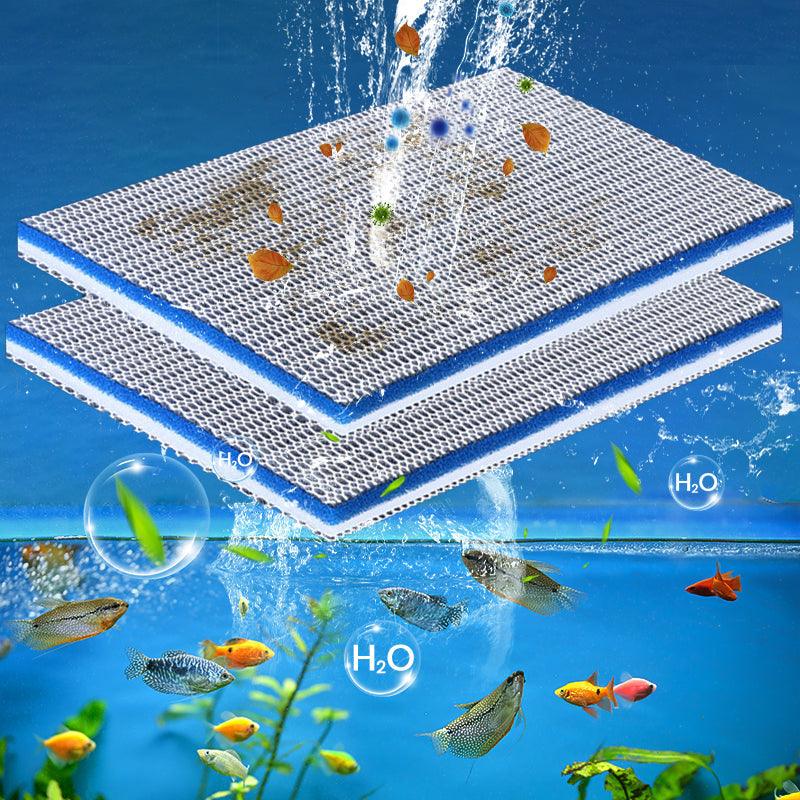 🐠Professional 8D High Density Fish Tank Filter Foam - Limited Time Half Price! Crystal Clear Water for Healthy Fish