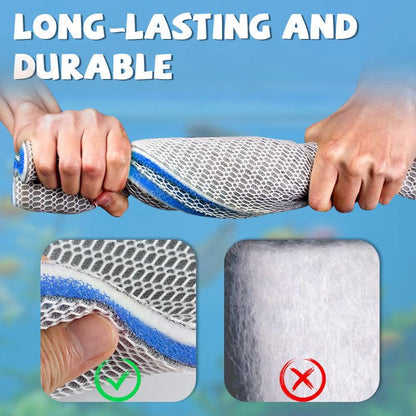 🐠Professional 8D High Density Fish Tank Filter Foam - Limited Time Half Price! Crystal Clear Water for Healthy Fish