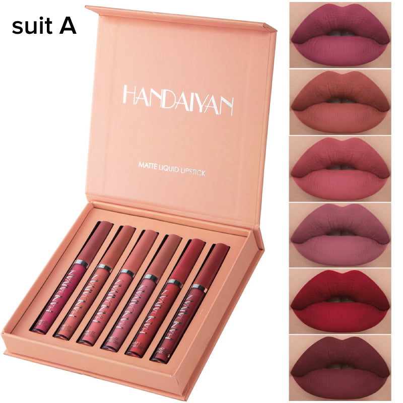 Waterproof Non-Stick Matte Lip Glaze