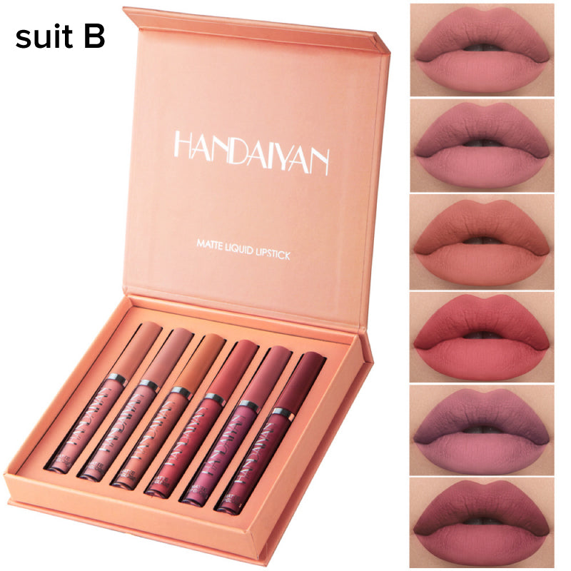 Waterproof Non-Stick Matte Lip Glaze