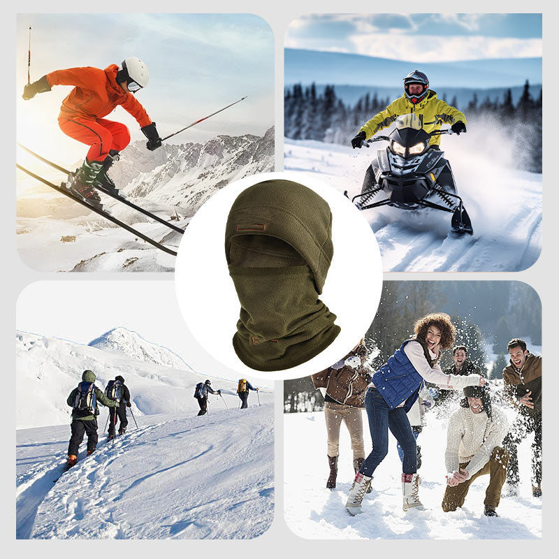 🔥Last Day-Buy 1 Get 1 Free!🎁50K+ SOLD! Almost Gone✨Windproof Polar Fleece Balaclava Hood Mask Hat