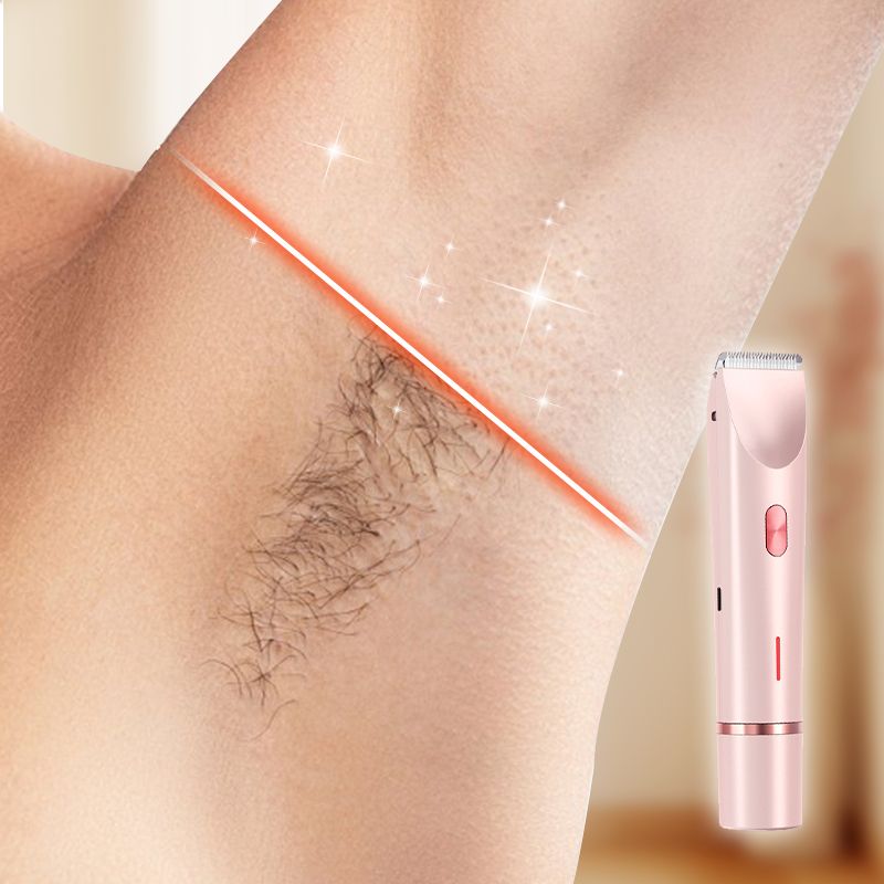 🥳LAST DAY PROMOTION - 50%OFF🥳💞Electric Bikini Trimmer for Women, Rechargeable 2 in 1 Body & Facial Hair Removal