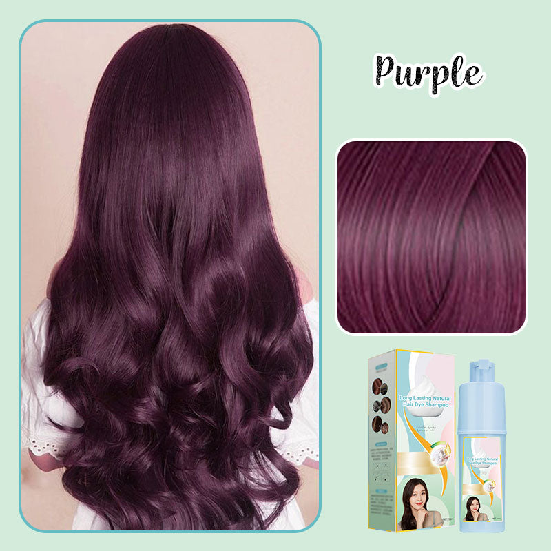 Long Lasting Natural Hair Dye Shampoo