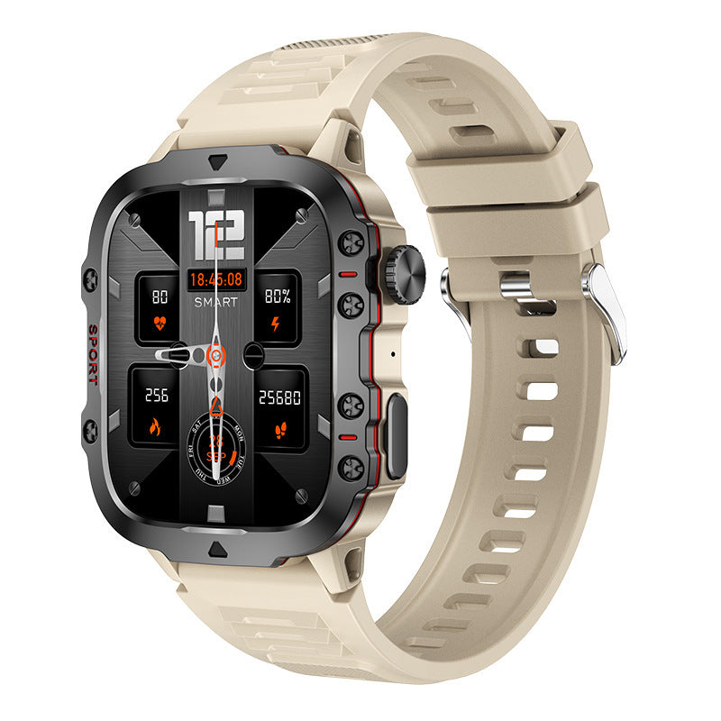 📣💧Waterproofing Ultimate Outdoor Companion⌚ Rugged Outdoor Smart Watch - 100+ Sports Modes