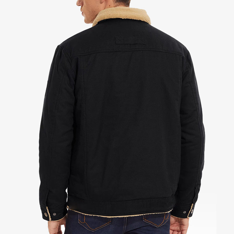 🎄☀️Warm the Whole Winter!🧥Men's Retro Western Winter Fleece Jacket