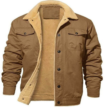 🎄☀️Warm the Whole Winter!🧥Men's Retro Western Winter Fleece Jacket