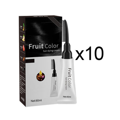 🎅Early Xmas Sales - 50% OFF🎄Plant Extract Hair Dye Cream with Comb
