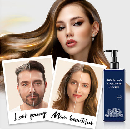 🔥Hot Sale 50% OFF🔥Plant-Based Hair Coloring Cream - Natural, Chemical-Free Hair Dye for Vibrant & Healthy Hair