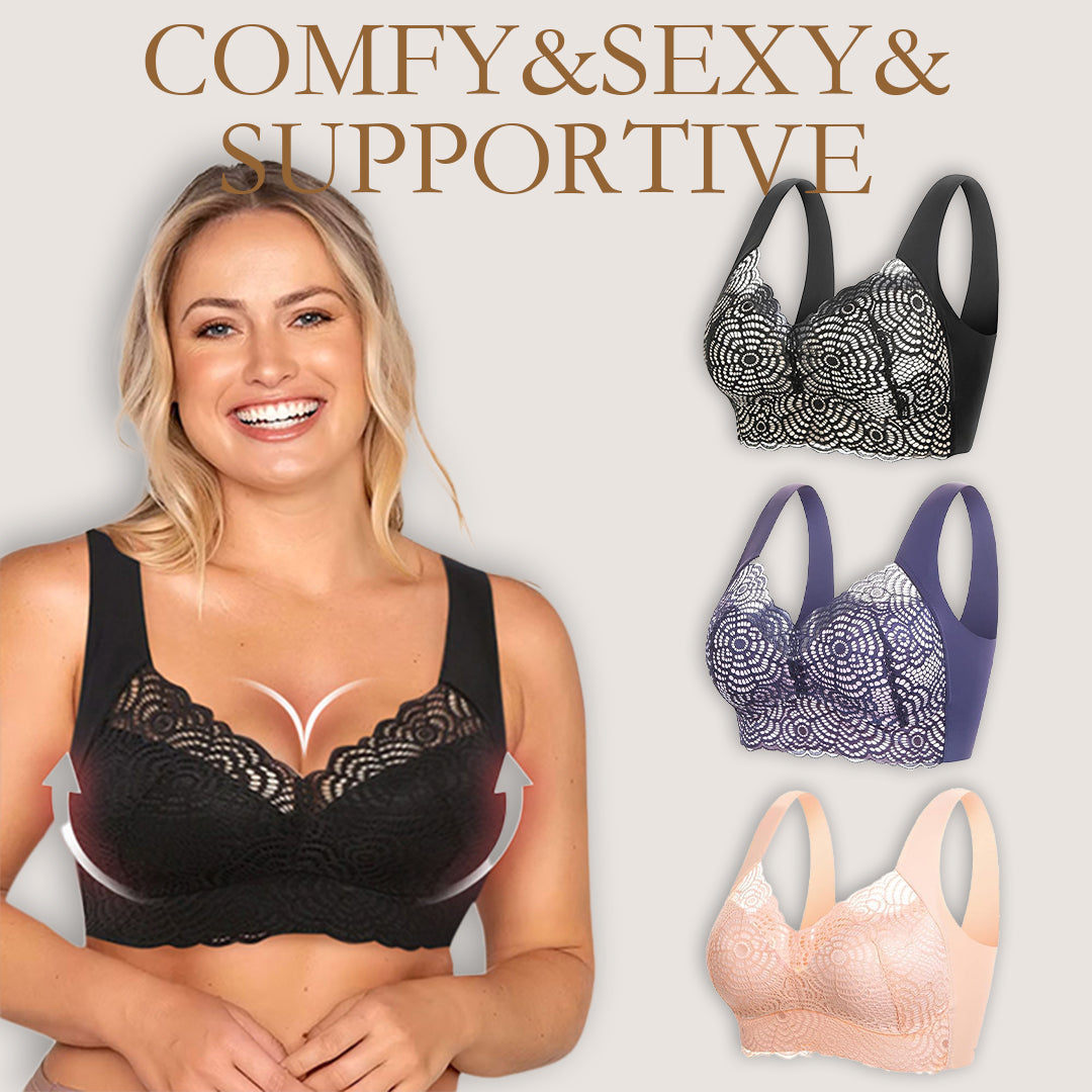 🤩HOT SALE-49% OFF🔥Ultimate Lift Stretch Full Shape Seamless Lace Bra