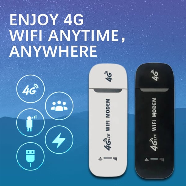 🎉 New Year's gift – 50% OFF!📶2026 4G LTE USB mobile router – Fast internet everywhere & multiple devices!