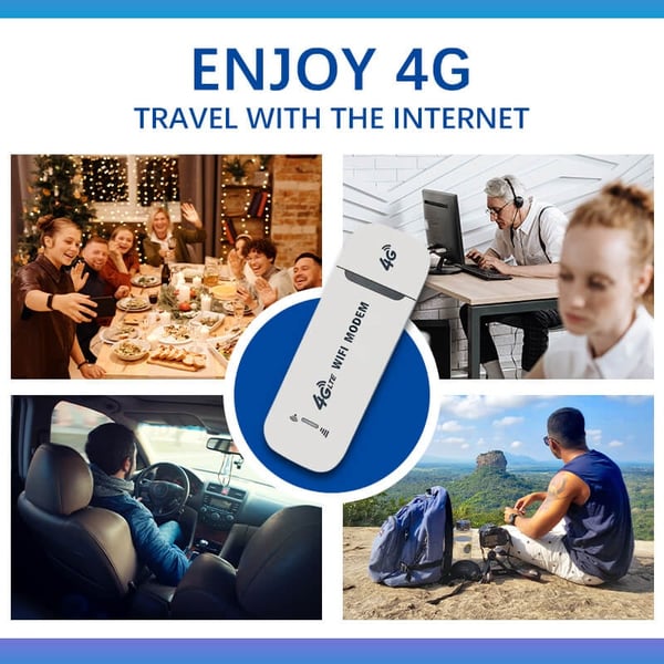 🎉 New Year's gift – 50% OFF!📶2026 4G LTE USB mobile router – Fast internet everywhere & multiple devices!